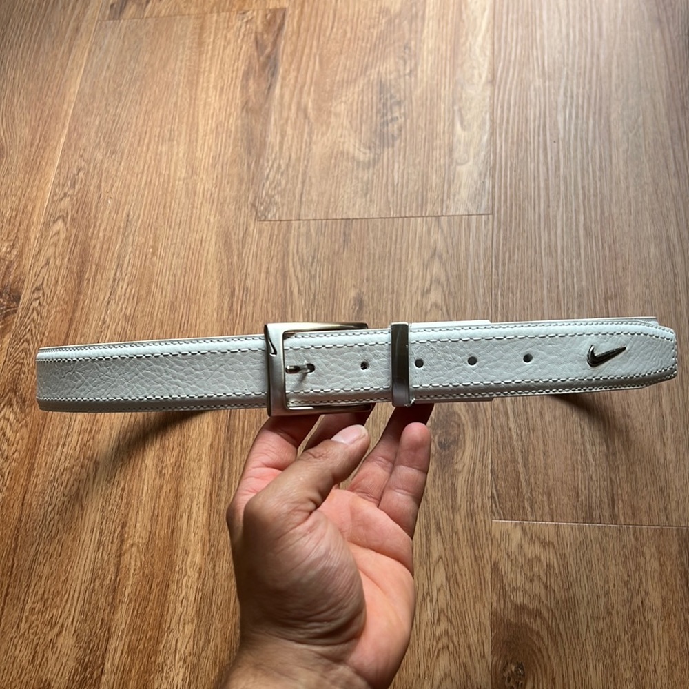 Nike golf belt genuine leather